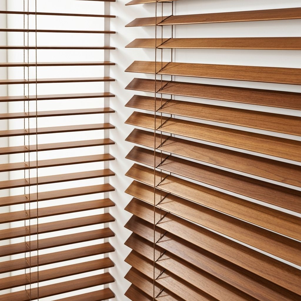 우드 블라인드 - 내츄럴